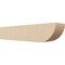 Ekena Millwork 4in. W x 4in. H x 20in. L Durham Woodgrain TimberThane Rafter Tail, Primed Tan RFTUR04X04X20DURRCPR - alternate 1